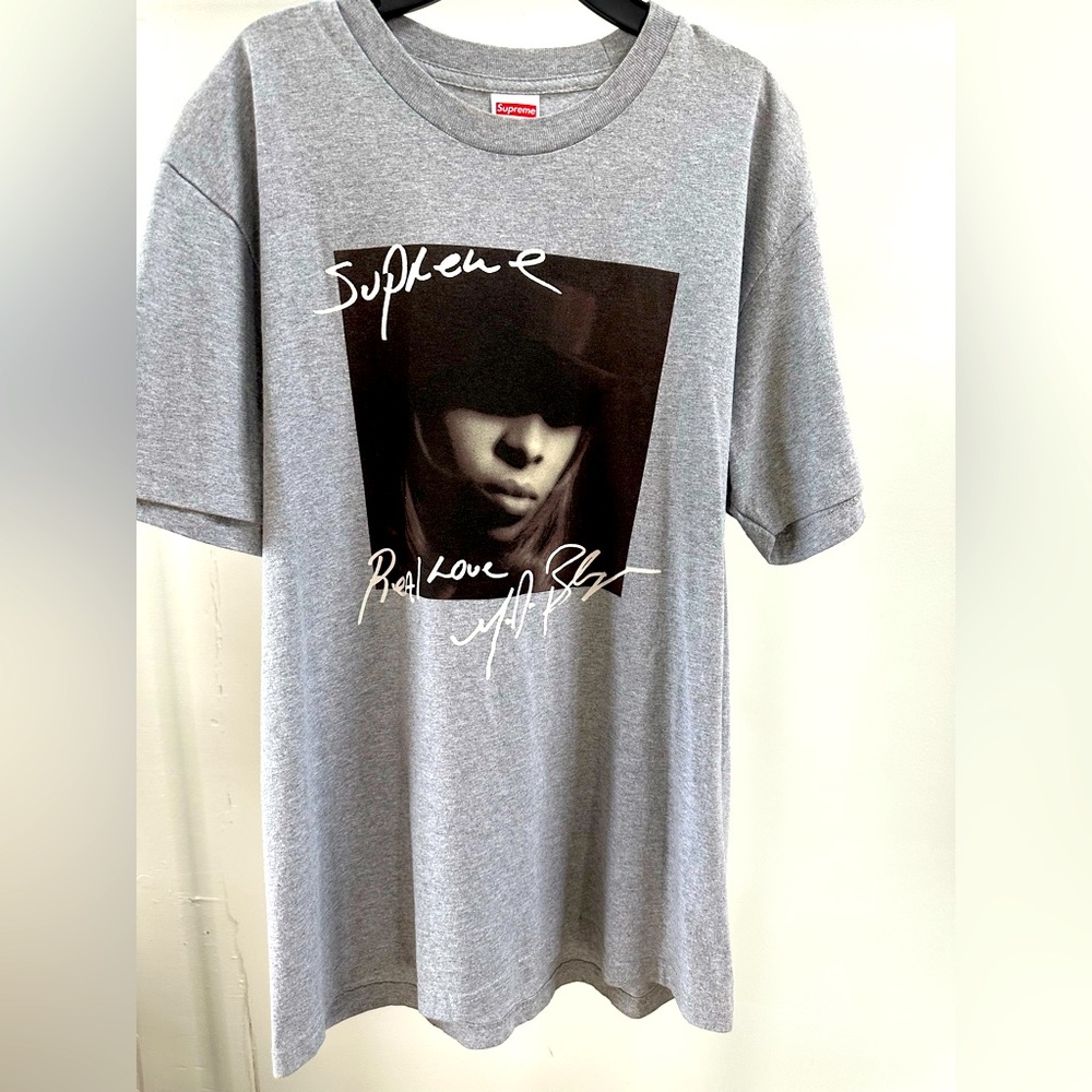 Supreme Mary J Blige Real Love T-Shirt
